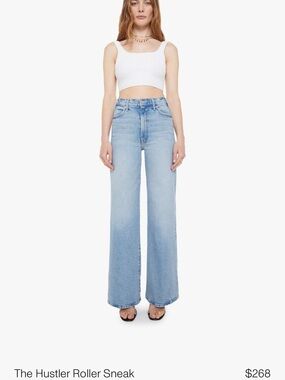NWT Mother Hustler Roller Sneak, I Confess, size 26